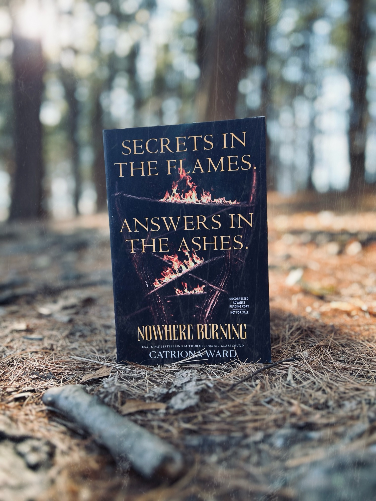 NOWHERE BURNING Catriona Ward Grimdark Dad